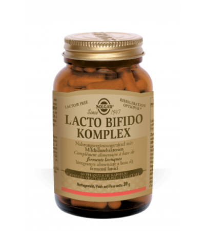 SOLGAR LACTO BIFIDO KOMPLEX Kaps Fl 60 Stk