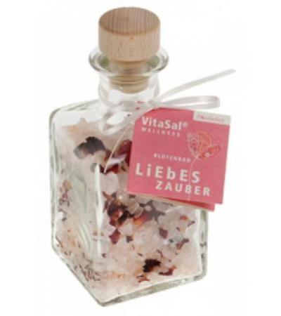 VITASAL Blütenbad Liebeszauber Glas konisch 200 g