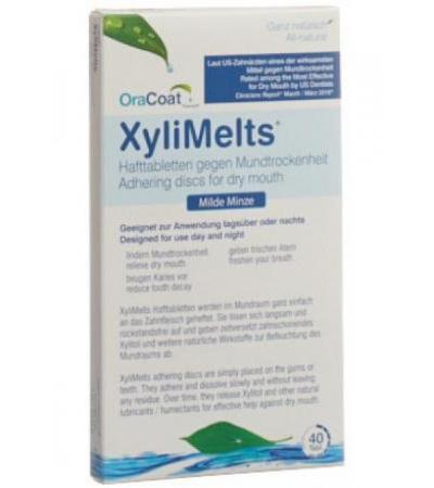 XYLIMELTS Halstabletten g Mundtrockenheit 40 Stk