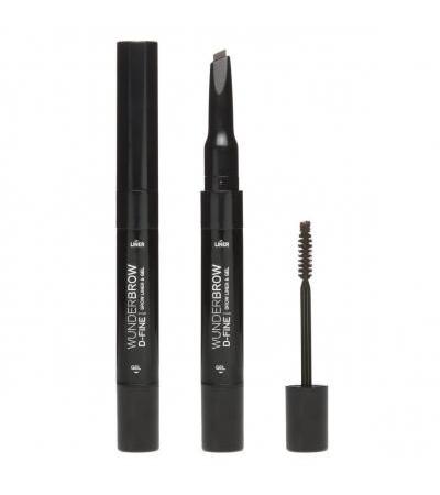 WUNDERBROW - D-Fine Brow Liner & Gel Black / Brown
