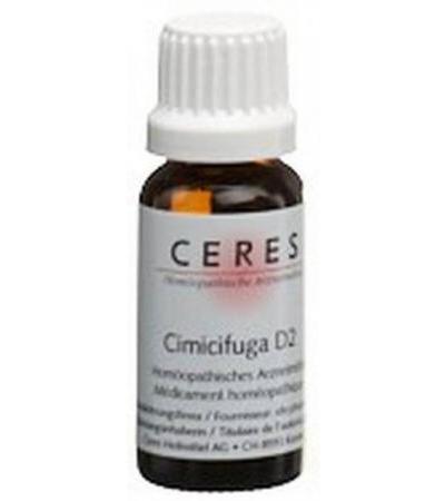 CERES CIMICIFUGA D 2 DILUTION 20 ML