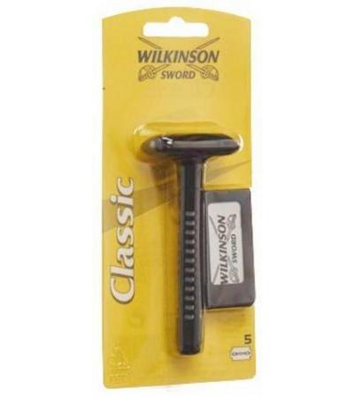 WILKINSON CLASSIC RASIERER DOPPELKLINGEN + 5 KLINGEN