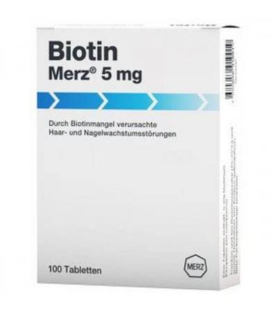 BIOTIN MERZ 5 MG 100 TABLETTEN