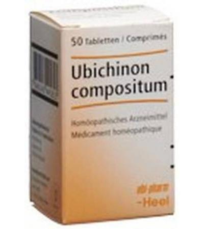 UBICHINON COMP HEEL TABL 50 STK