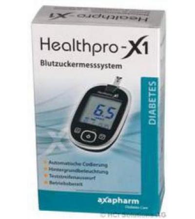 HEALTHPRO-X1 AXAPHARM BLUTZUCKERMESSGERÄT