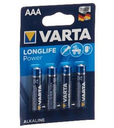 VARTA BATTERIEN HIGH ENERGY AAA 4 STK