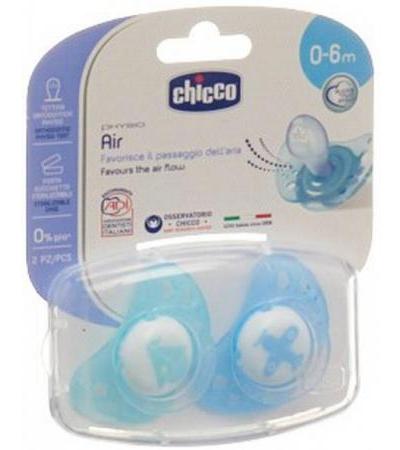 CHICCO PHYS BERUHIG SAUG SILI MI BL 0-6M IDF 2 STK