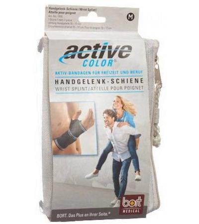 ACTIVECOLOR HANDGELENKSCHIENE XL SCHWARZ