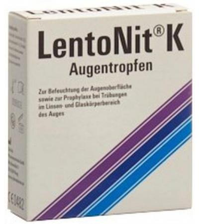 LENTONIT K AUGENTROPFEN FLASCHE 3X10 ML