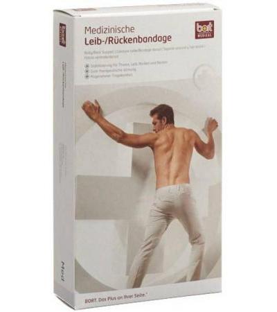 BORT RIPPENGÜRTEL HERREN 16CM XL -128CM WEISS