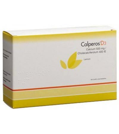 CALPEROS D3 LUTSCHTABL LEMON DS 180 STK