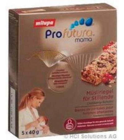 MILUPA PROFUTURA MAMA MÜSLIRIEGEL CRAN&SCHO 200 G