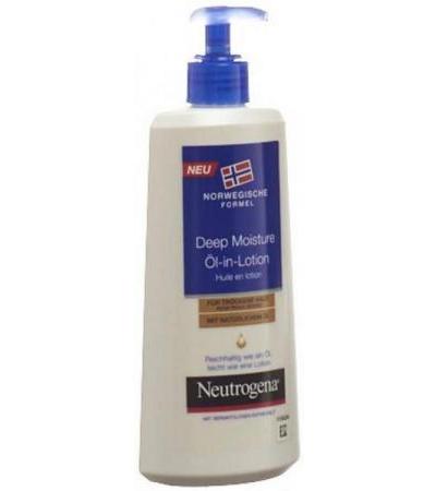 NEUTROGENA DEEP MOISTURE OEL IN LOTION BODYLOTION 250 ML
