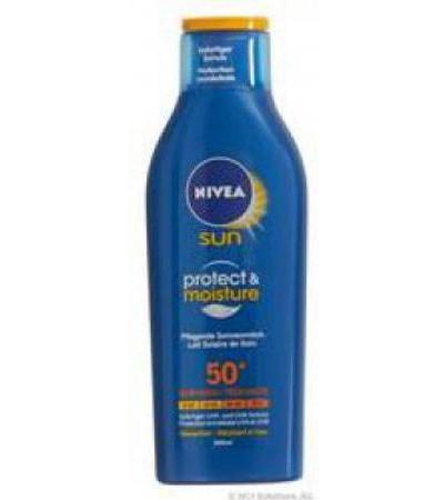 NIVEA SUN PROTECT&MOISTURE SONNENMIL LSF50+ 200 ML