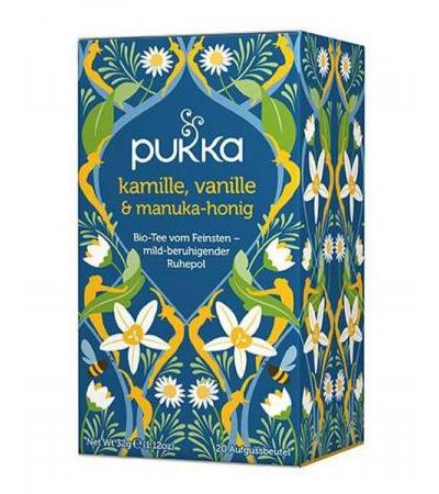 PUKKA KAMILLE VANILLE & MANUKA-HONIG TEE BIO BTL 20 STK