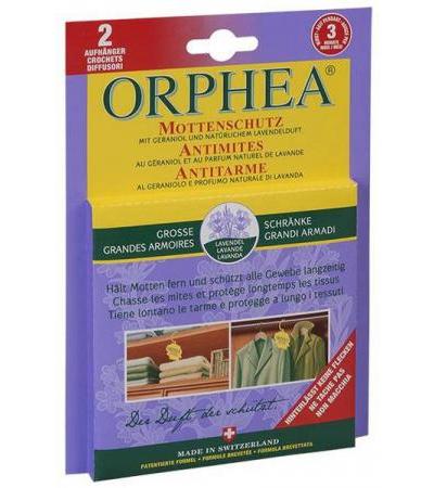 ORPHEA MOTTENSCHUTZ AUFHÄNGER LAVENDELDUFT 2 STK
