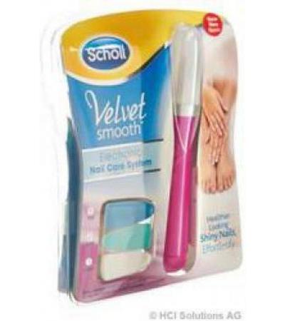 SCHOLL VELVET SMOOTH ELEKTRONISCH NAGELPFLEGESYSTEM PINK