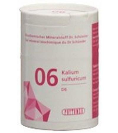 PHYTOMED SCHÜSSLER NR6 KAL SULF TABL D 6 50 G