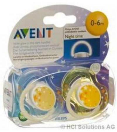 AVENT PHILIPS NUGGI NACHT 0-6 MONATE 2 STK