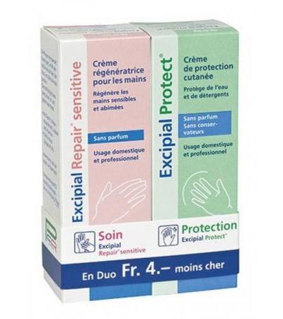 EXCIPIAL PROTECT REPAIR CREME SENSITIVE DUO 2 X 50 ML