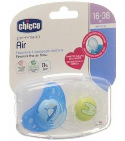 CHICCO PHYS BERUHIG SAUG SILI MA BL 12M+ IDF 2 STK