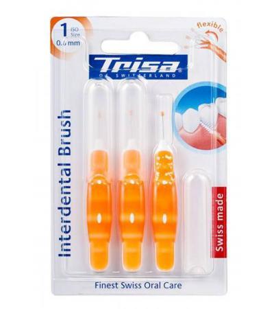 TRISA INTERDENTAL BRUSH ISO 1 0.8MM 3 STK