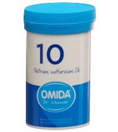 OMIDA SCHÜSSLER NO10 NATRIUM SULFURICUM TABL D 6 DS 100 G