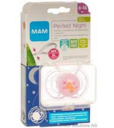 MAM PERFECT NIGHT NUGGI SILIKON 6-16 MONATE