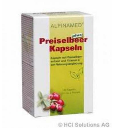 ALPINAMED PREISELBEER PLUS KAPSELN 120 KAPSELN