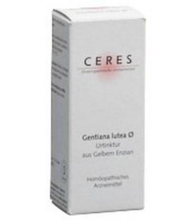 CERES GENTIANA LUTEA URTINKT 20 ML