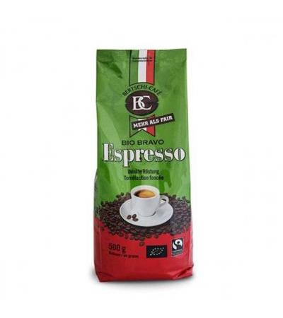 BC BERTSCHI CAFÉ BIO BRAVO BOHNENKAFFEE ESPRESSO GANZ 500 G