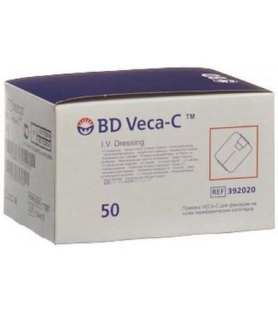 BD VECA-C KATHETER FIXIERVERBAND SICHTFENSTER 50 STK