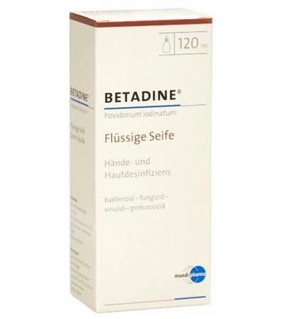 BETADINE SEIFE LIQ 120 ML