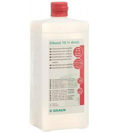 BRAUN ETHANOL 70 % FÜR FLÄCHEN OVALFL 1 LT