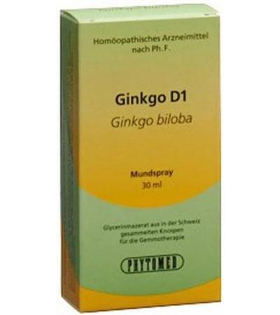 PHYTOMED GEMMO GINKGO LIQ D 1 30 ML