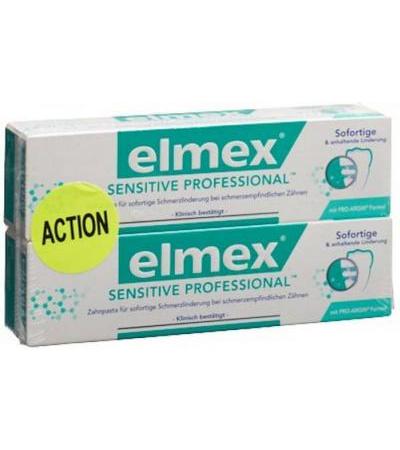 ELMEX SENSITIVE PROFESSIONAL ZAHNPASTA DUO 2 X 75 ML