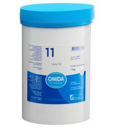 OMIDA SCHÜSSLER NO11 SILICEA TABL D 12 DS 1000 G