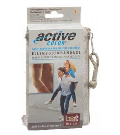 BORT ACTIVECOLOR ELLENBOGENBANDAGE S -26CM HAUTFARBE