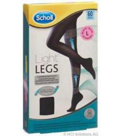 SCHOLL LIGHTLEGS STRUMPFHOSE 60DEN L SCHWARZ 1 PAAR
