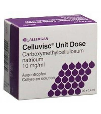 CELLUVISC UNIT DOSE AUGENTROPFEN 30 X 0.4 ML