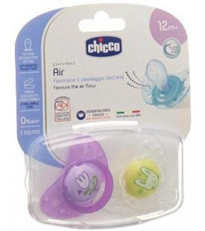 CHICCO PHYS BERUHIG SAUG SILI MA PI 12M+ IDF 2 STK
