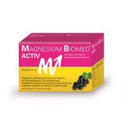 MAGNESIUM BIOMED ACTIV GRANULAT 40 BEUTEL KURMITTEL, 40STK
