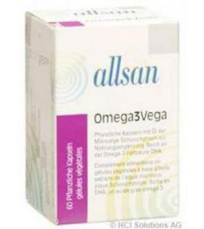 ALLSAN OMEGA3VEGA PFLANZLICH KAPS 60 STK