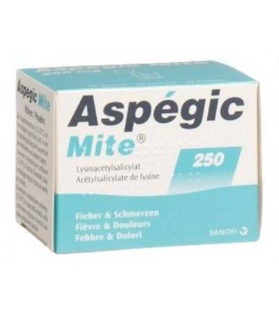 ASPEGIC MITE PLV 250 MG BTL 20 STK