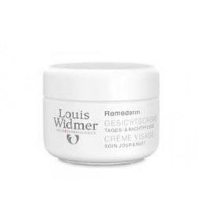 LOUIS WIDMER REMEDERM GESICHTSCREME OHNE PARFUM, 50ML