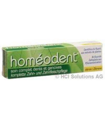 HOMEODENT ZAHN ZAHNFLEISCHPFLEGE KOMPLETT ZITRONE TB 75 ML