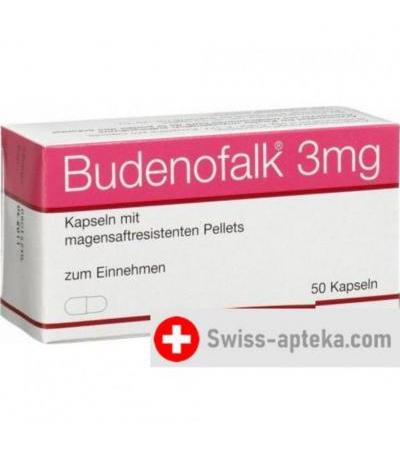 Буденофальк 3 мг 50 капсул