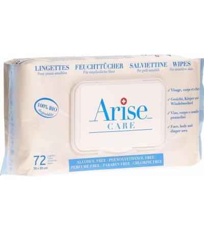 Aрайс швейцарские детские влажные салфетки 72 штуки