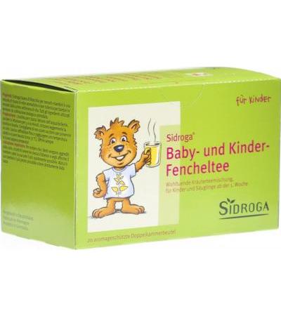 Sidroga Baby-Und Kindertee 20 пакетиков